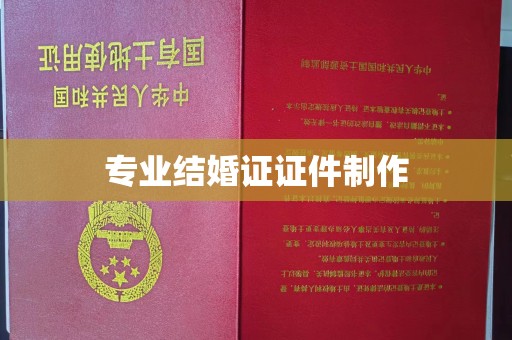 海晏专业结婚证证件制作