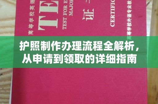 海晏护照制作办理流程全解析，从申请到领取的详细指南