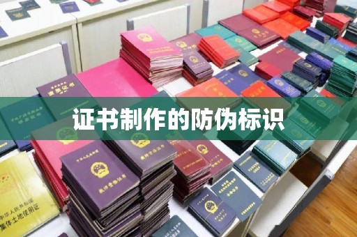 海晏证书制作的防伪标识